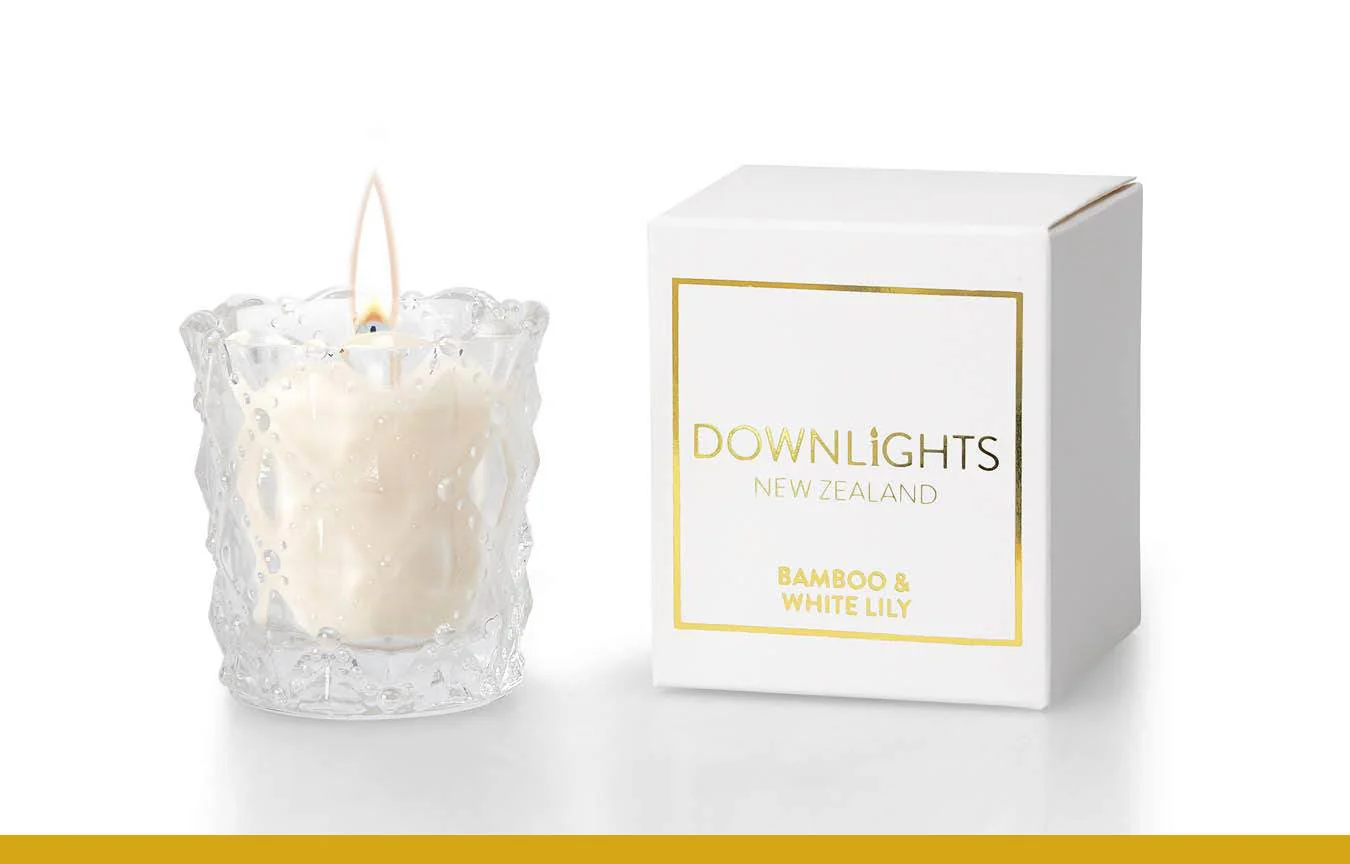 Downlights Mini Candle - Bamboo & White Lily