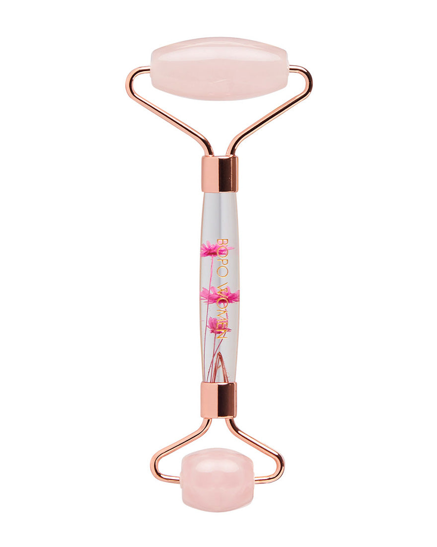 Bopo Women Facial Roller - Floral Quartz