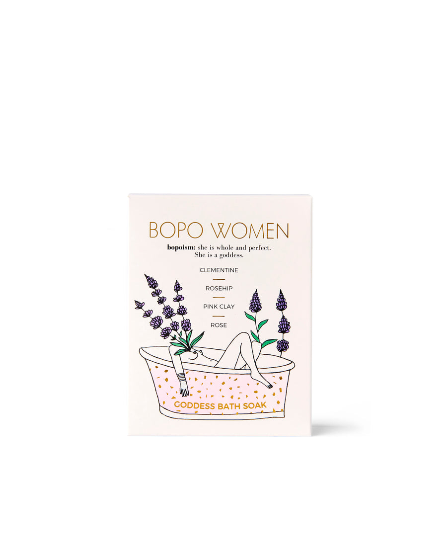 Bopo Women Bath Soak 370g - Goddess