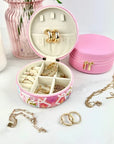 Mindful Marlo Round Jewellery Case - Ivy
