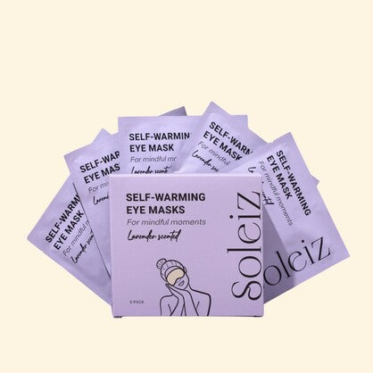 Soleiz - Lavender Scented Self-Warming Eye Mask (5 Pack)