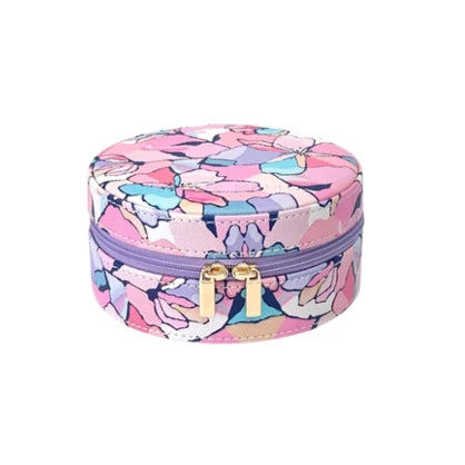 Mindful Marlo Round Jewellery Case - Willow