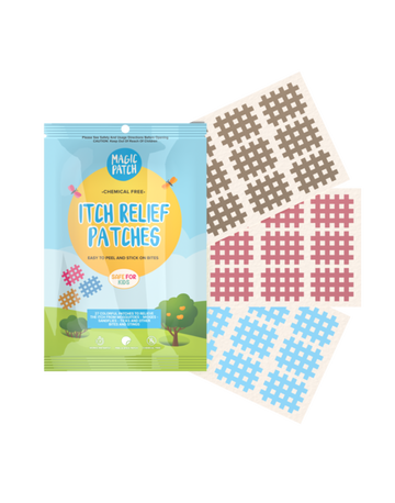 MagicPatch Itch Relief Patches Open Packet