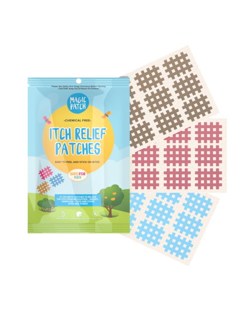 MagicPatch Itch Relief Patches Open Packet