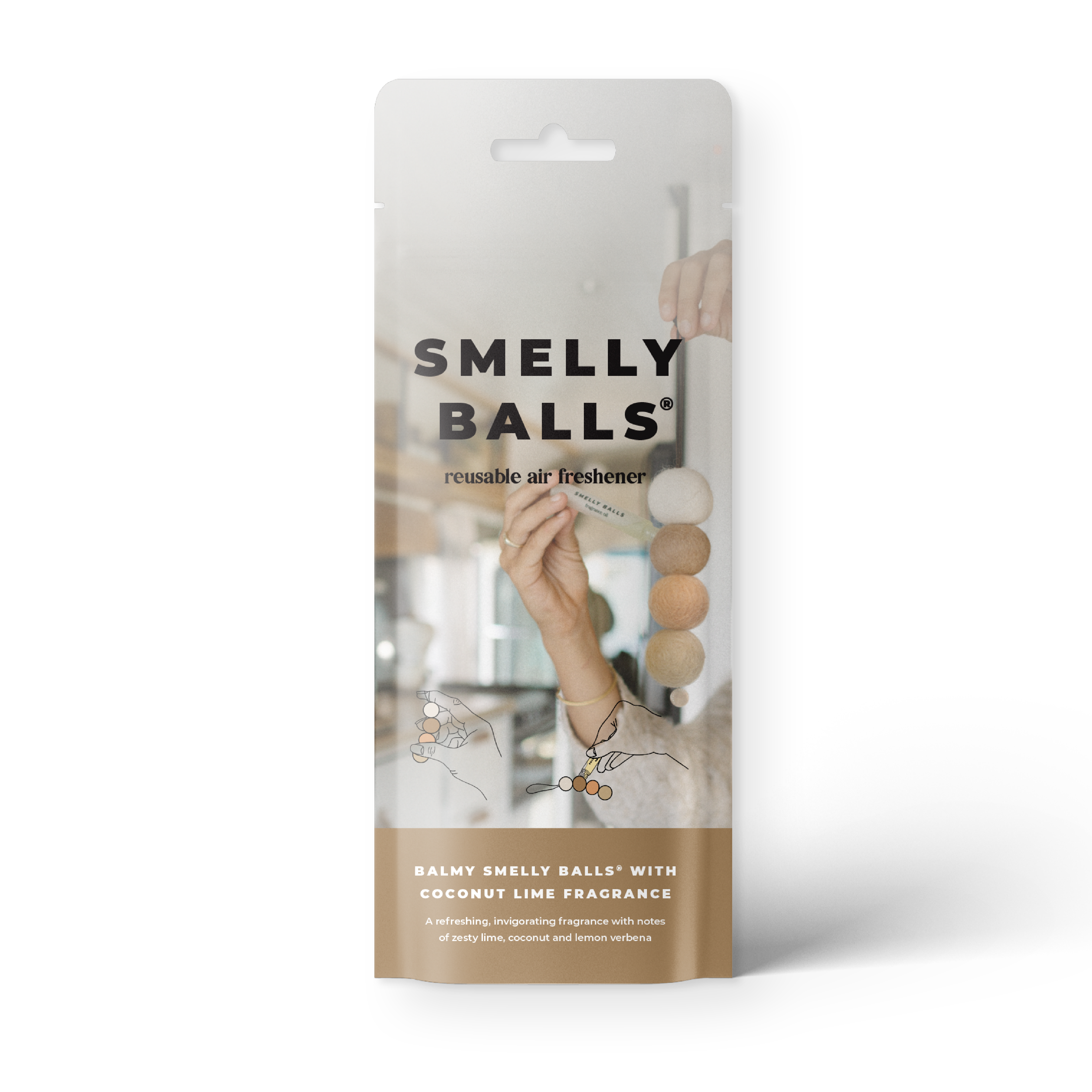 Smelly Balls BALMY Home Set - Coconut Lime 15ml