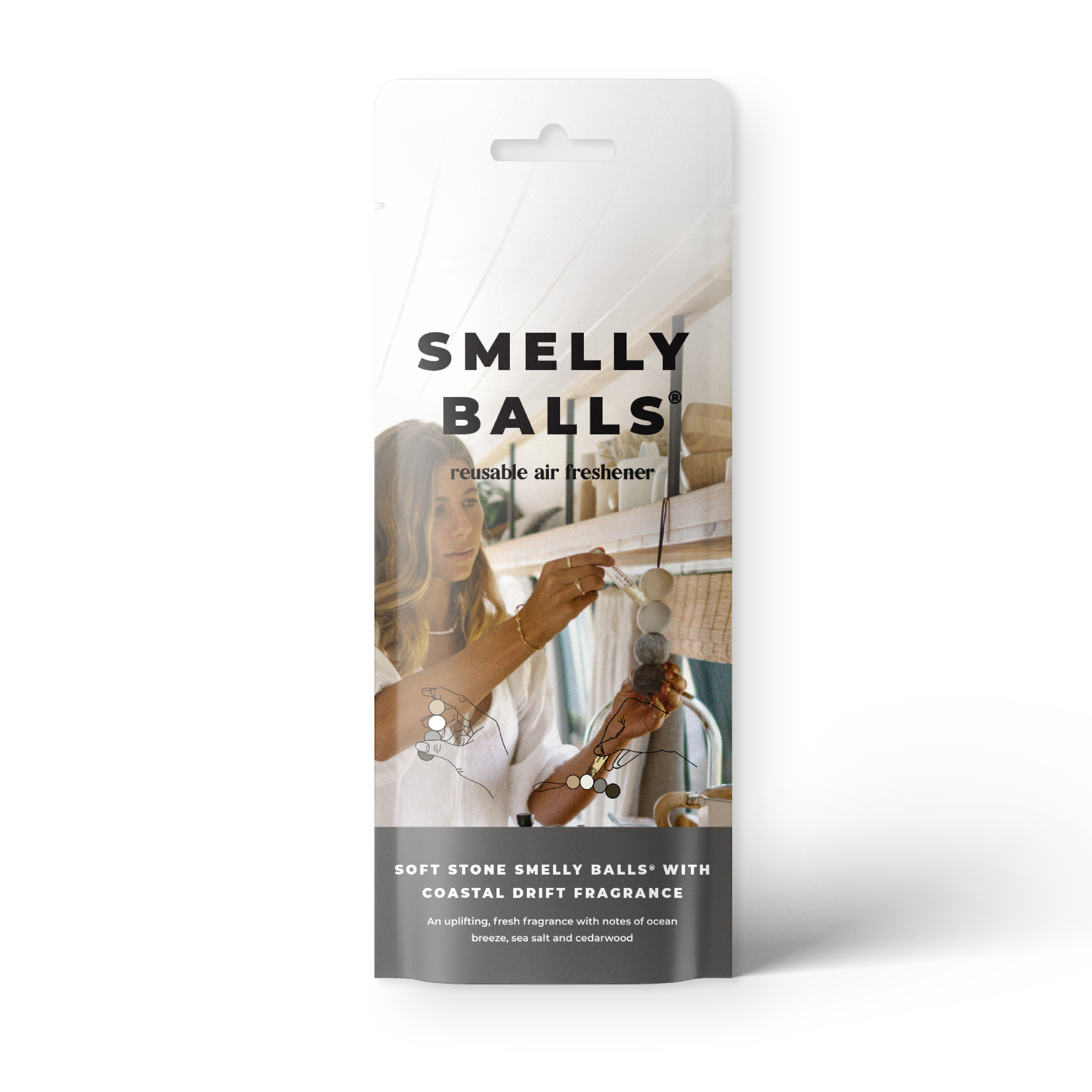 Smelly Balls SOFT STONE Home Set - Coastal Drift 15ml