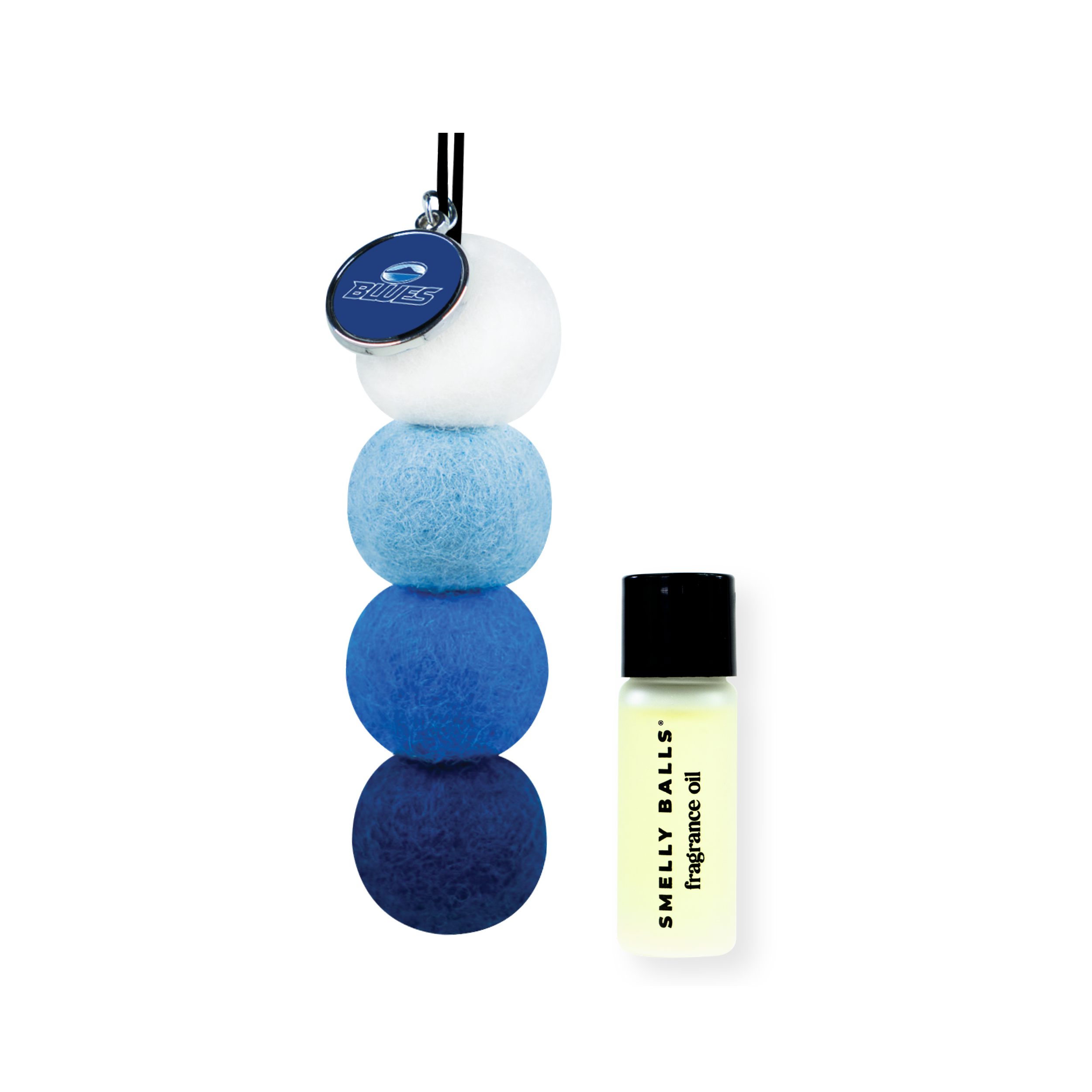 Auckland Blues Super Rugby Reusable Car Air Freshener Coconut & Lime