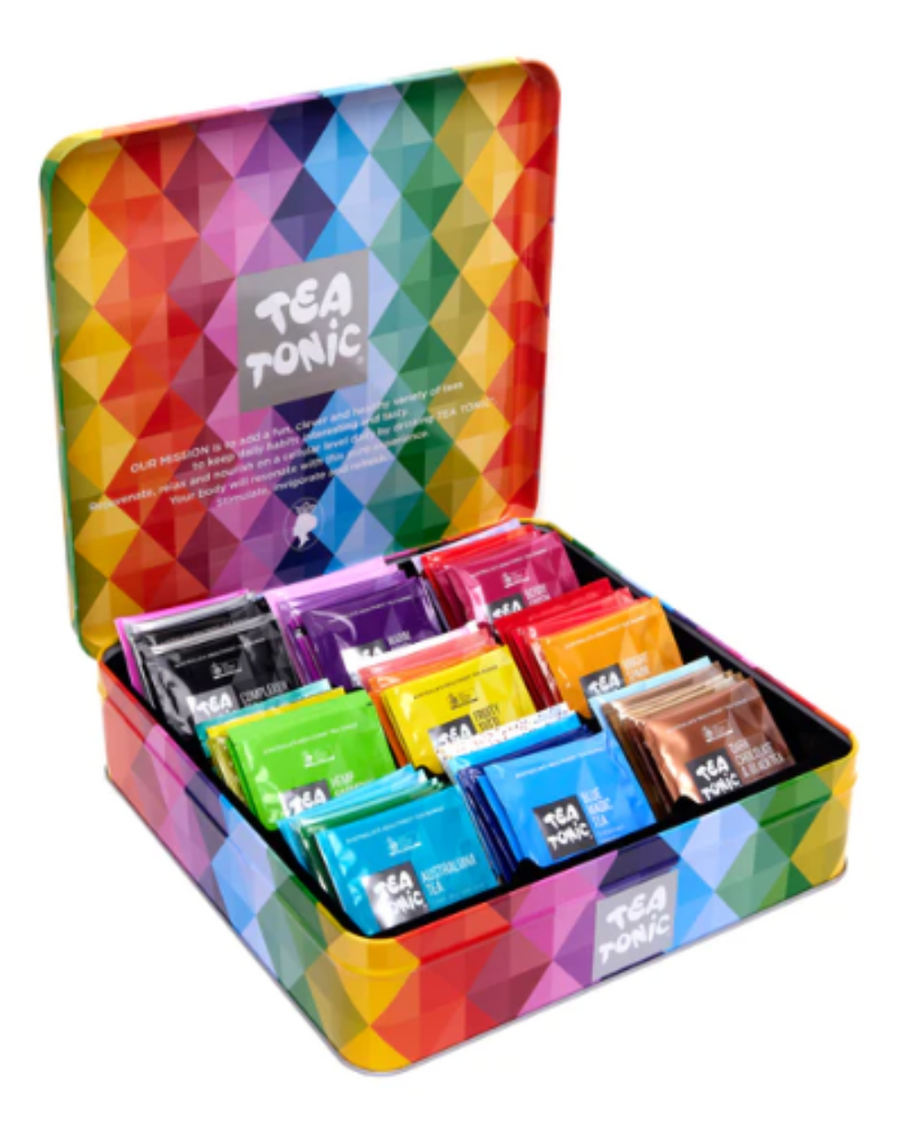 Tea Tonic Deluxe Tea Chest - Gourmet Tin - Complete Tea Range