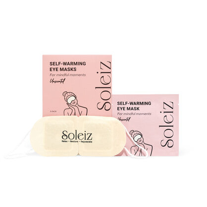 Soleiz | Unscented Self-Warming Eye Mask (5 Pack)