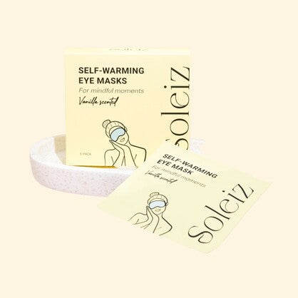 Soleiz - Vanilla Scented Self-Warming Eye Mask (5 Pack)