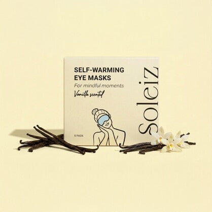 Soleiz - Vanilla Scented Self-Warming Eye Mask (5 Pack)