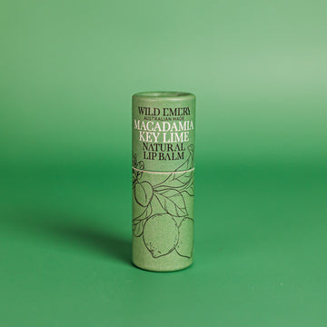 Wild Emery Macadamia Key Lime Natural Lip Balm