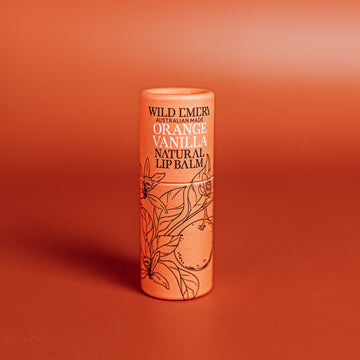 Wild Emery Orange Vanilla Natural Lip Balm