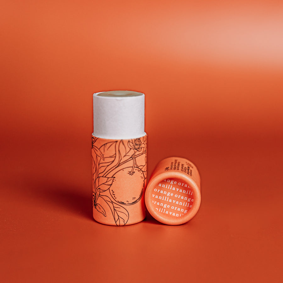 Wild Emery Orange Vanilla Natural Lip Balm