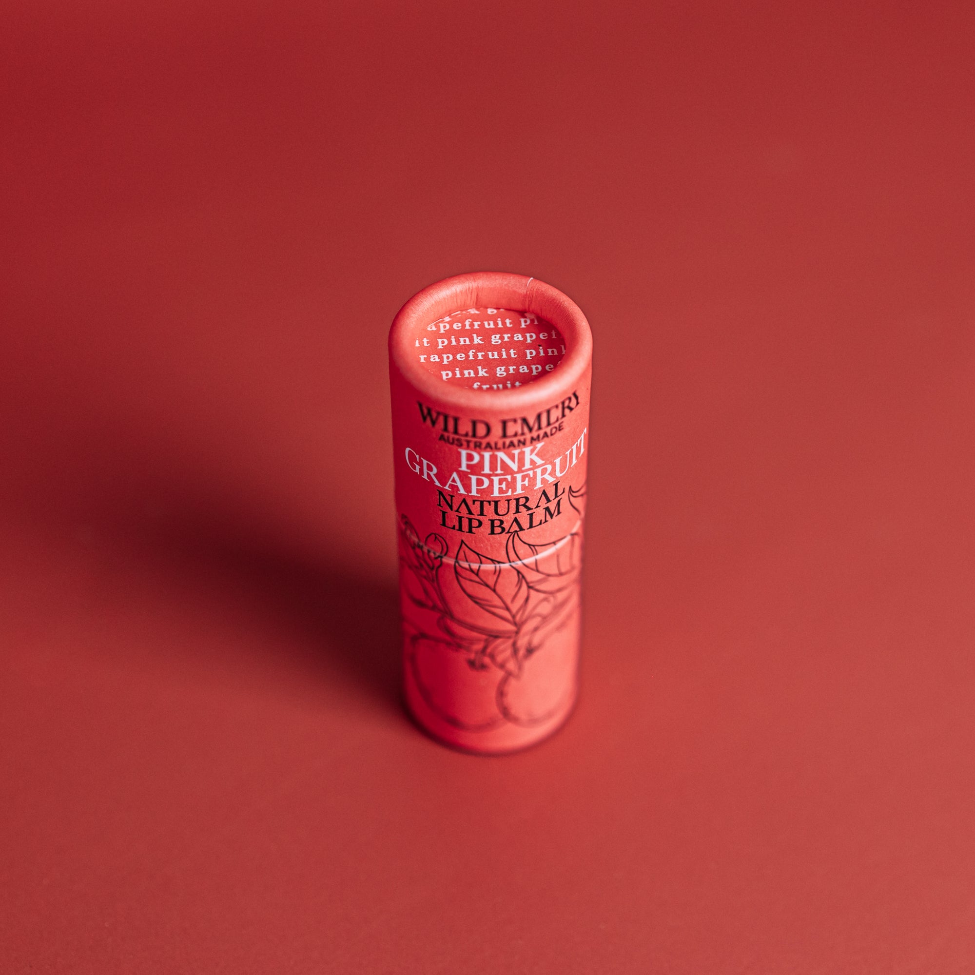 Wild Emery Pink Grapefruit Natural Lip Balm