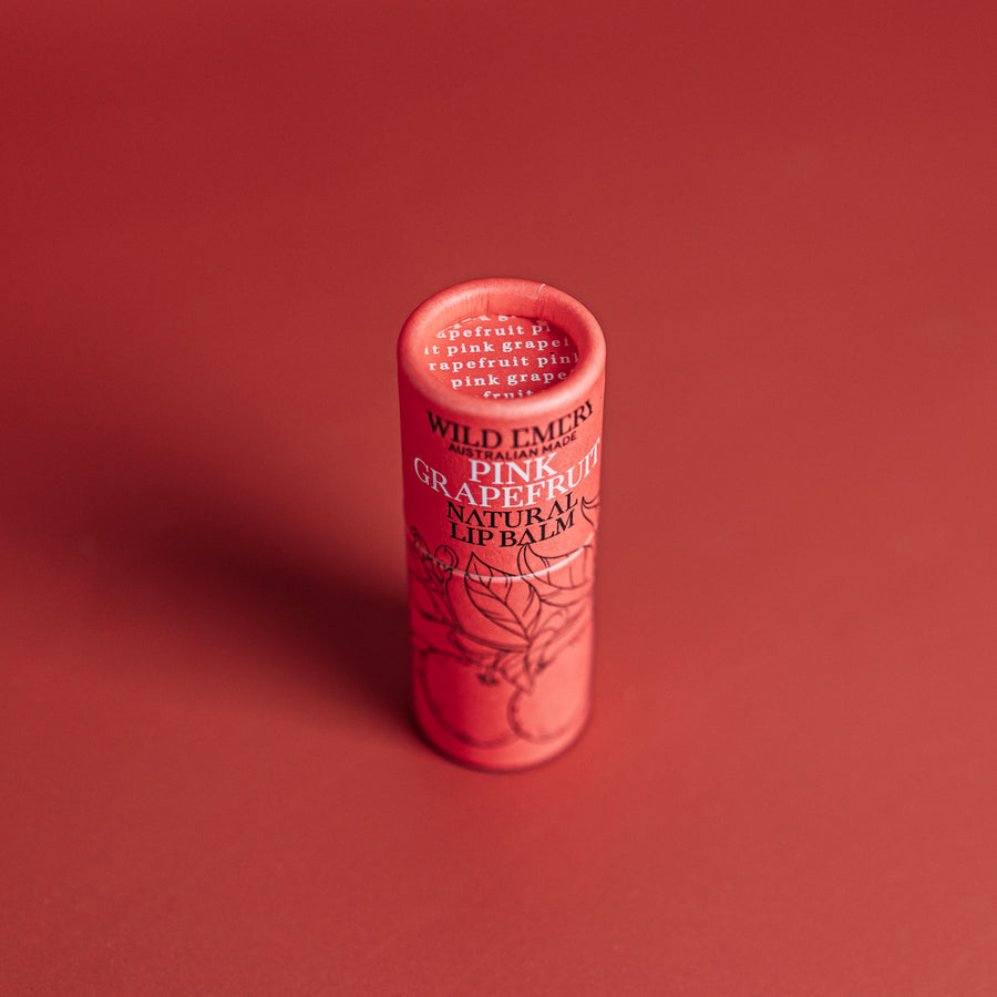 Wild Emery Pink Grapefruit Natural Lip Balm