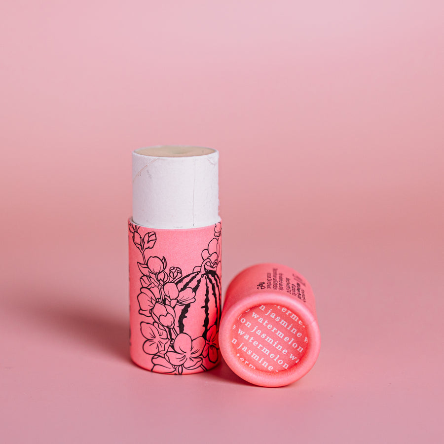 Wild Emery Watermelon & Jasmine Natural Lip Balm