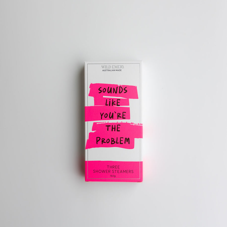 Wild Emery You're The Problem - Cheeky Neon Steamer 3 Pack