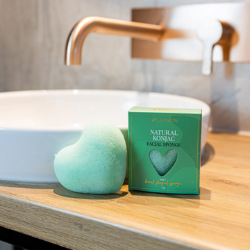 Wild Emery Natural Konjac Sponge - Mint