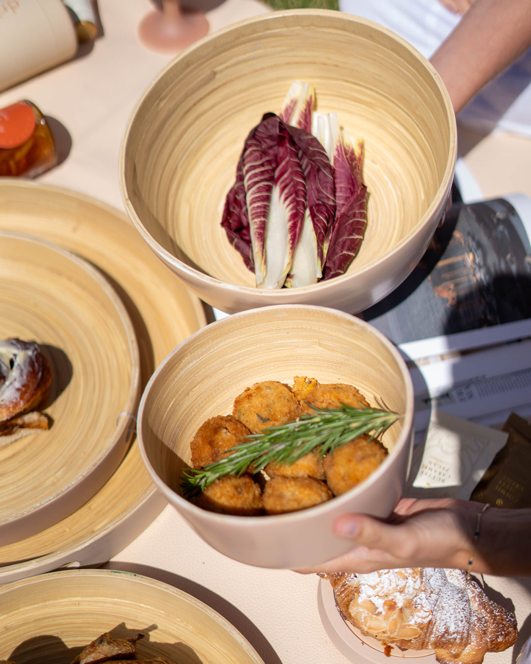 Porter Green | Bebb | Biodegradable Bamboo Bowls | Wheat + Oat