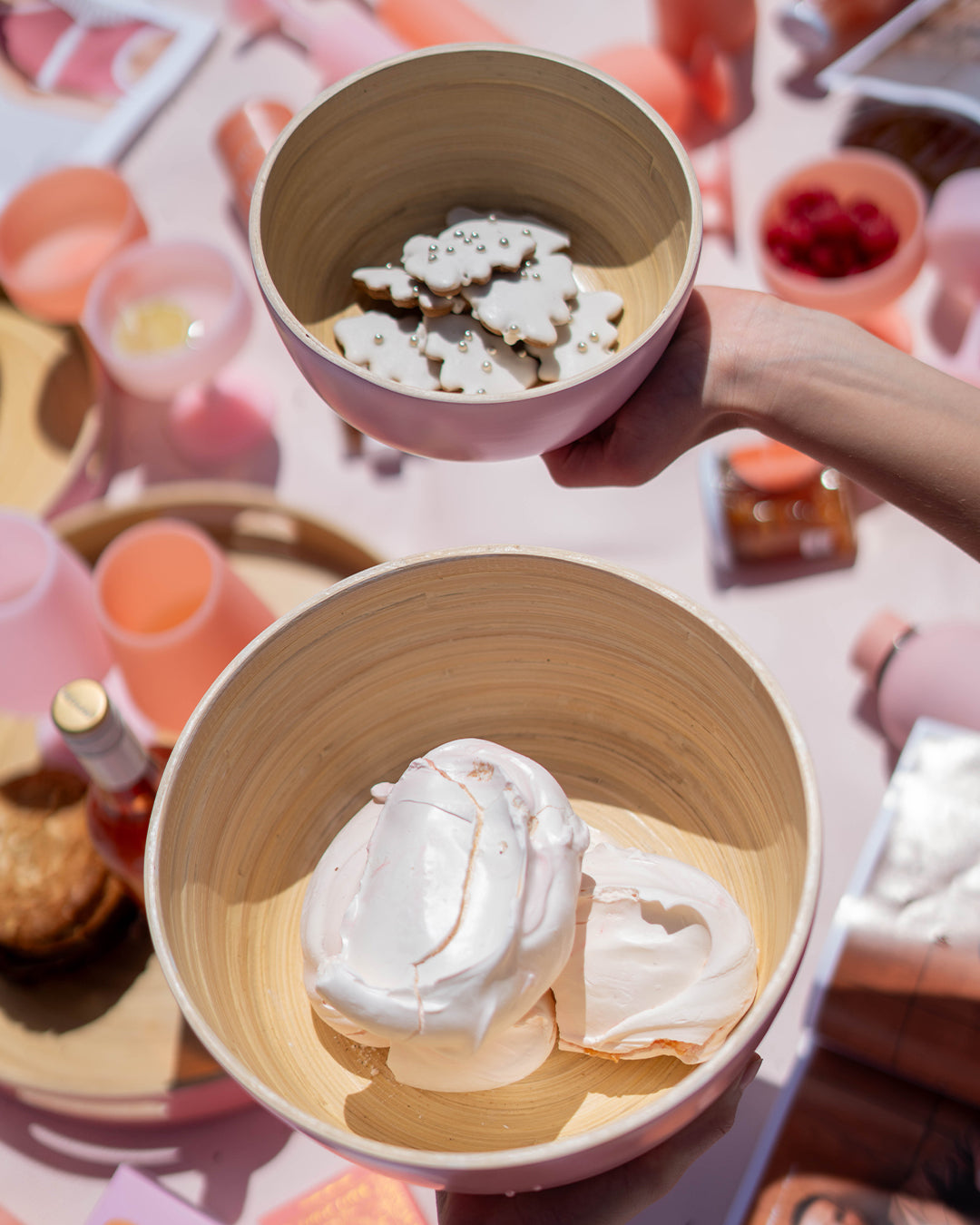 Porter Green | Bebb | Biodegradable Bamboo Bowls | Peach + Petal