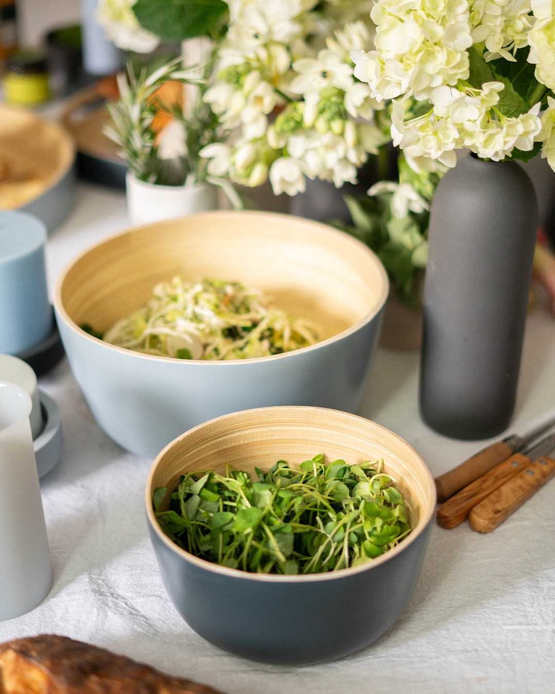 Porter Green | Bebb | Biodegradable Bamboo Bowls | Smoke + Storm