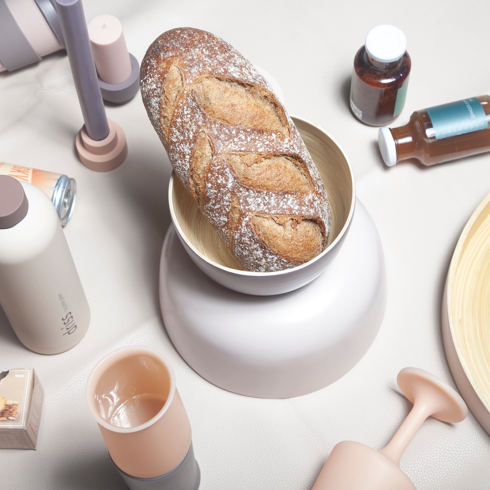 Porter Green | Bebb | Biodegradable Bamboo Bowls | Latte + Donkey