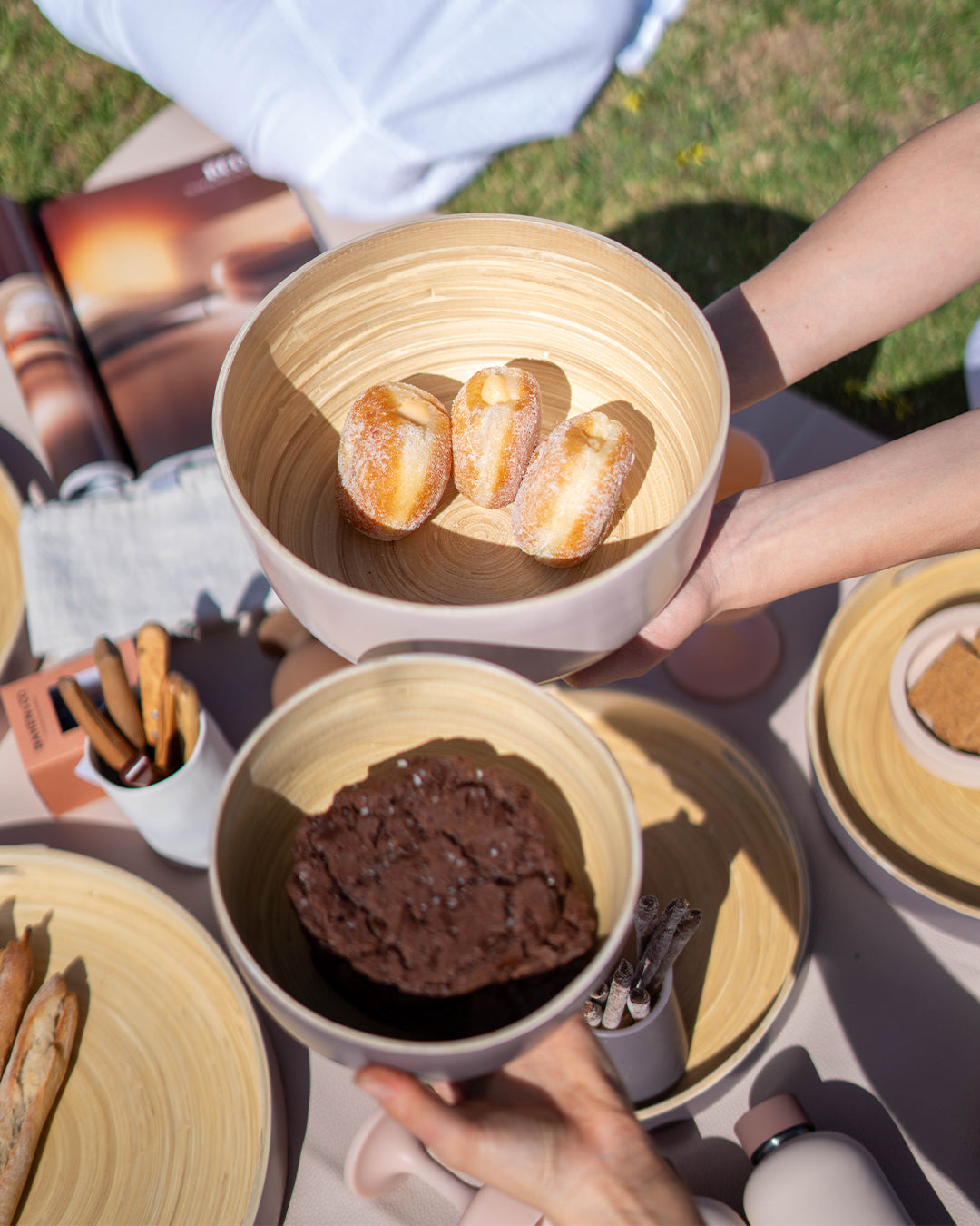 Porter Green | Bebb | Biodegradable Bamboo Bowls | Latte + Donkey