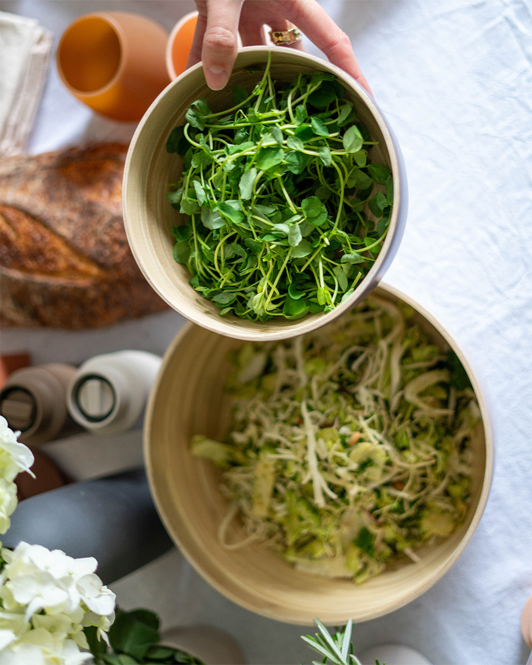 Porter Green | Bebb | Biodegradable Bamboo Bowls | Latte + Donkey