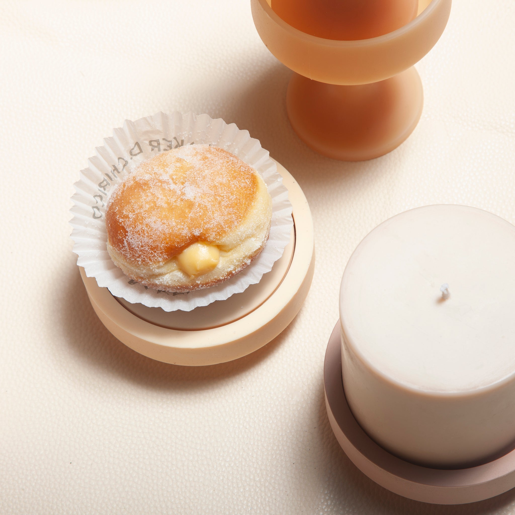 Porter Green | Ciss | Unbreakable Silicone Coasters | Wheat + Oat