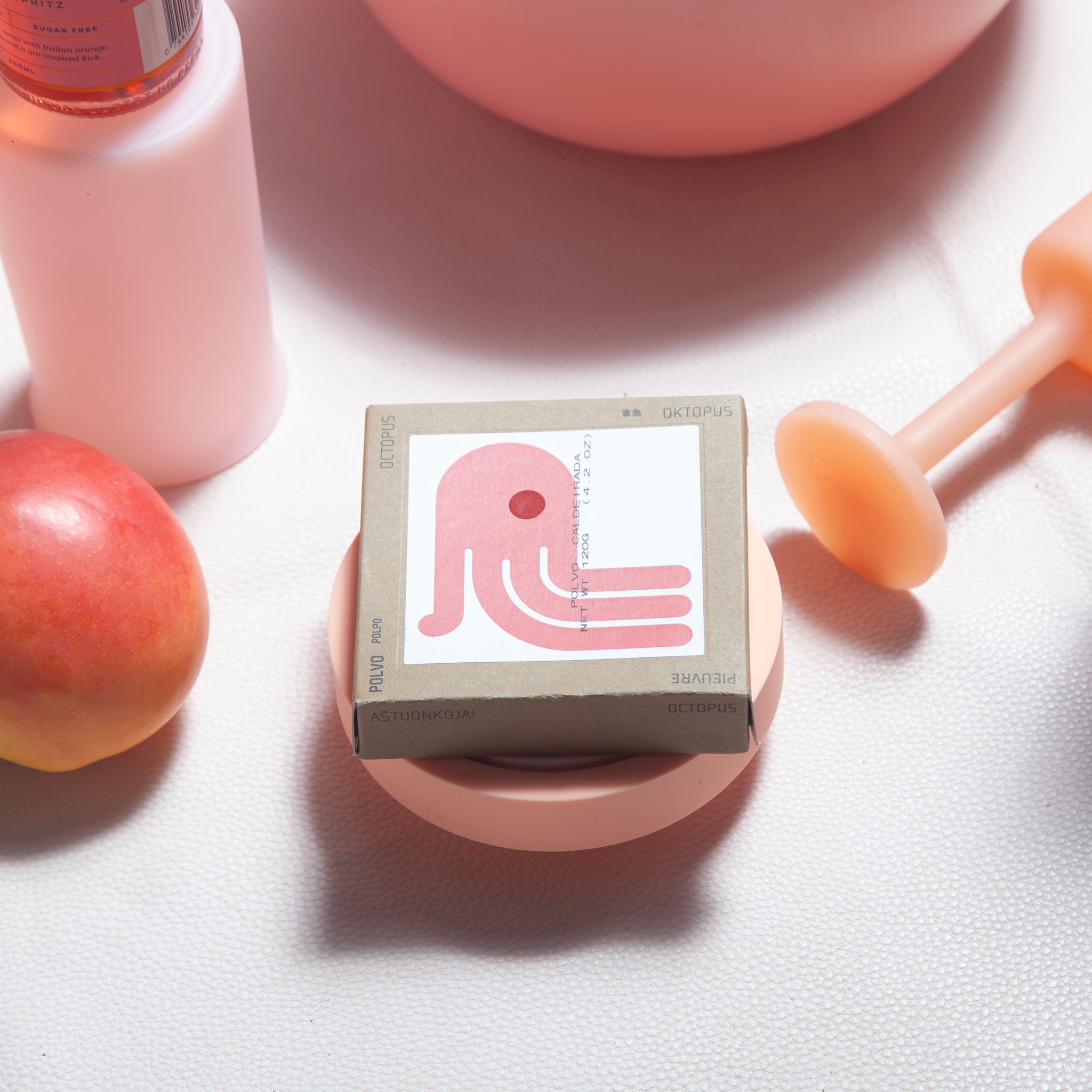 Porter Green | Ciss | Unbreakable Silicone Coasters | Peach + Petal