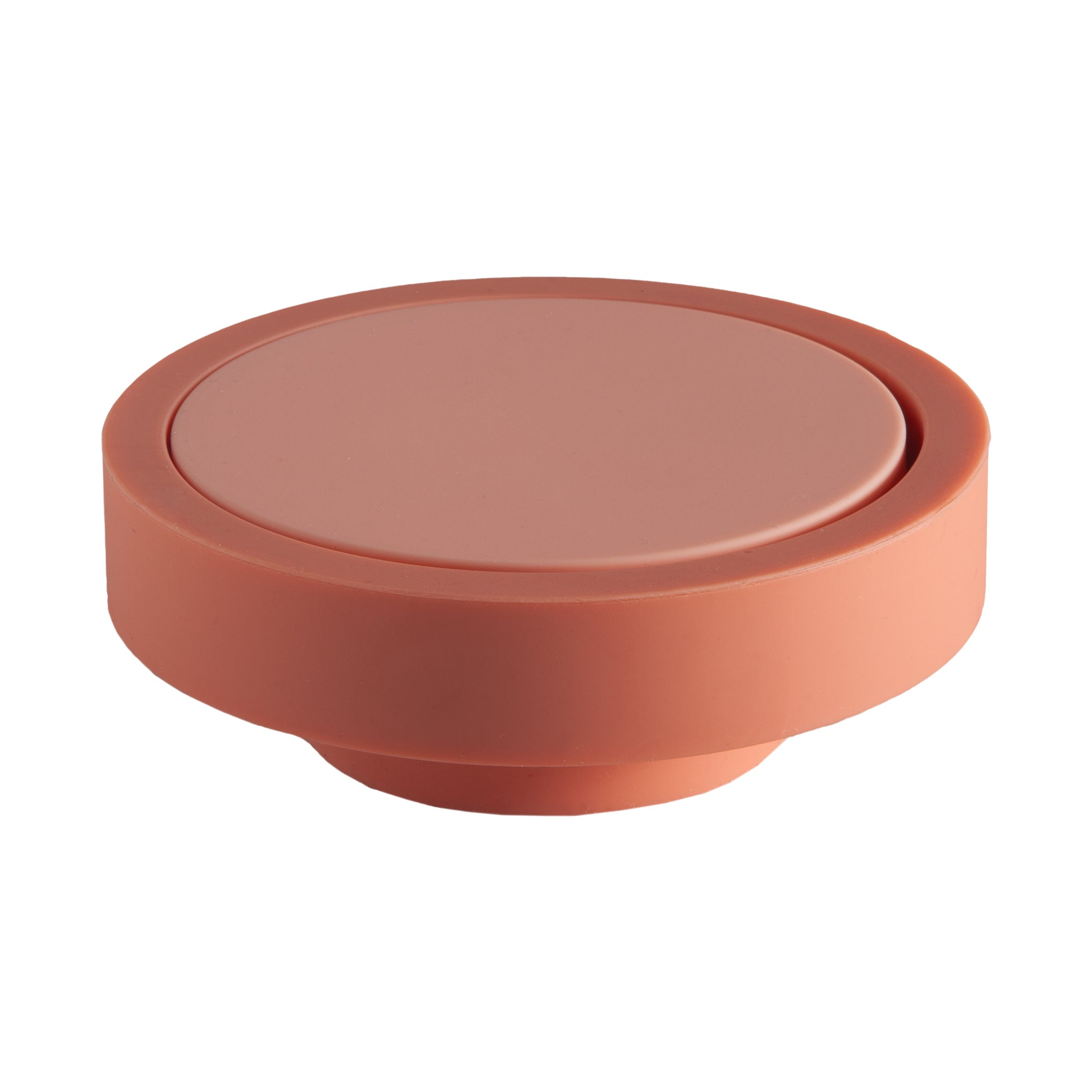 Porter Green | Ciss | Unbreakable Silicone Coasters | Terra + Peach