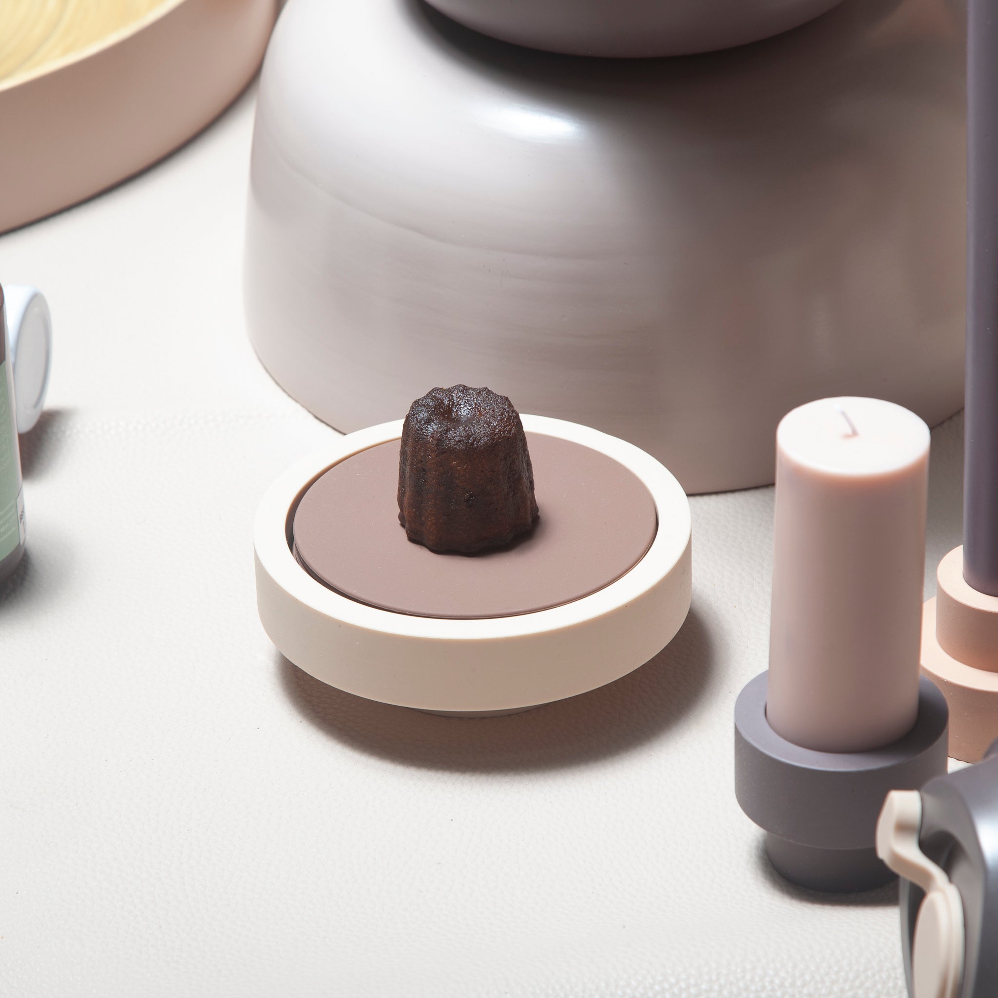 Porter Green | Ciss | Unbreakable Silicone Coasters | Latte + Donkey