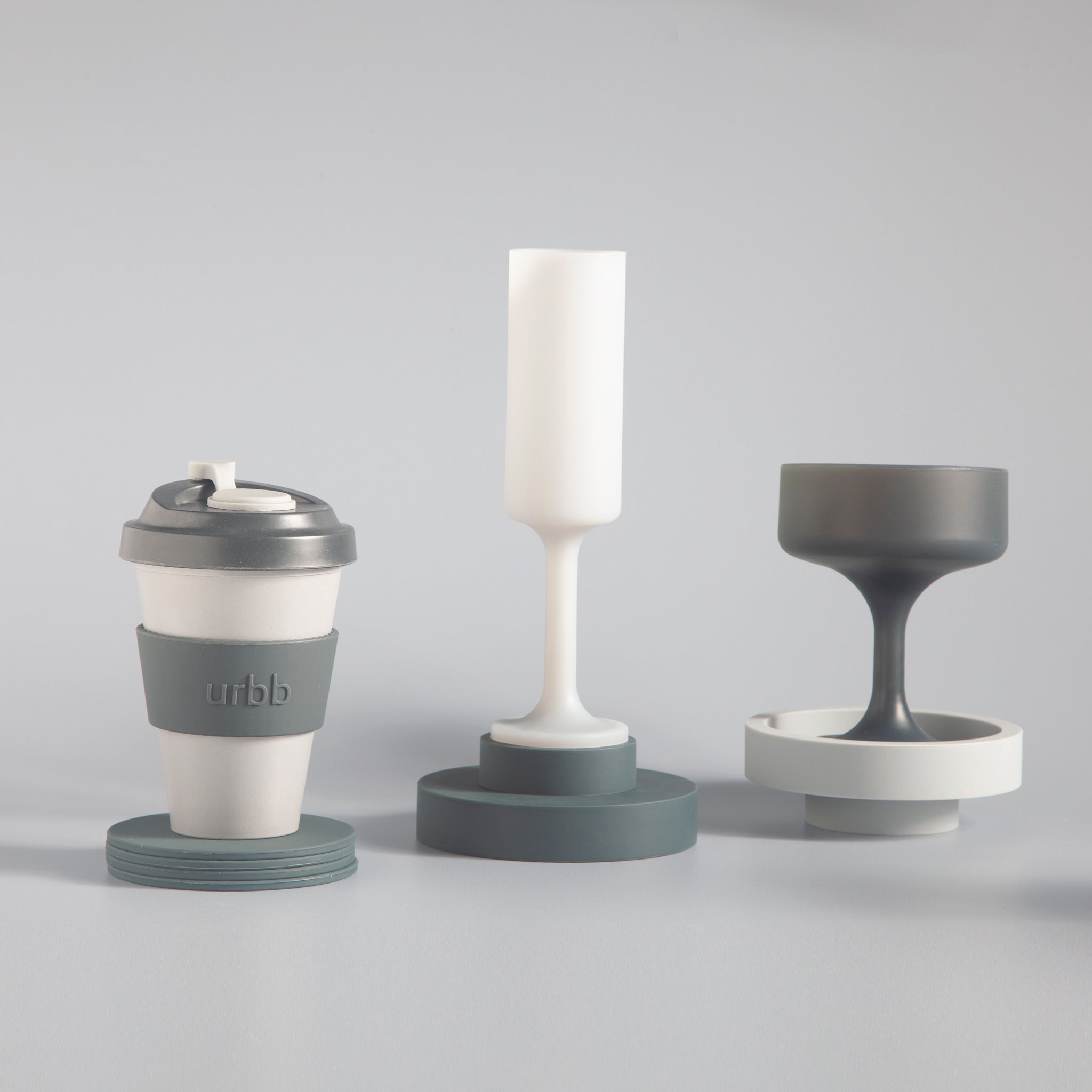 Porter Green | Ciss | Unbreakable Silicone Coasters | Smoke + Storm