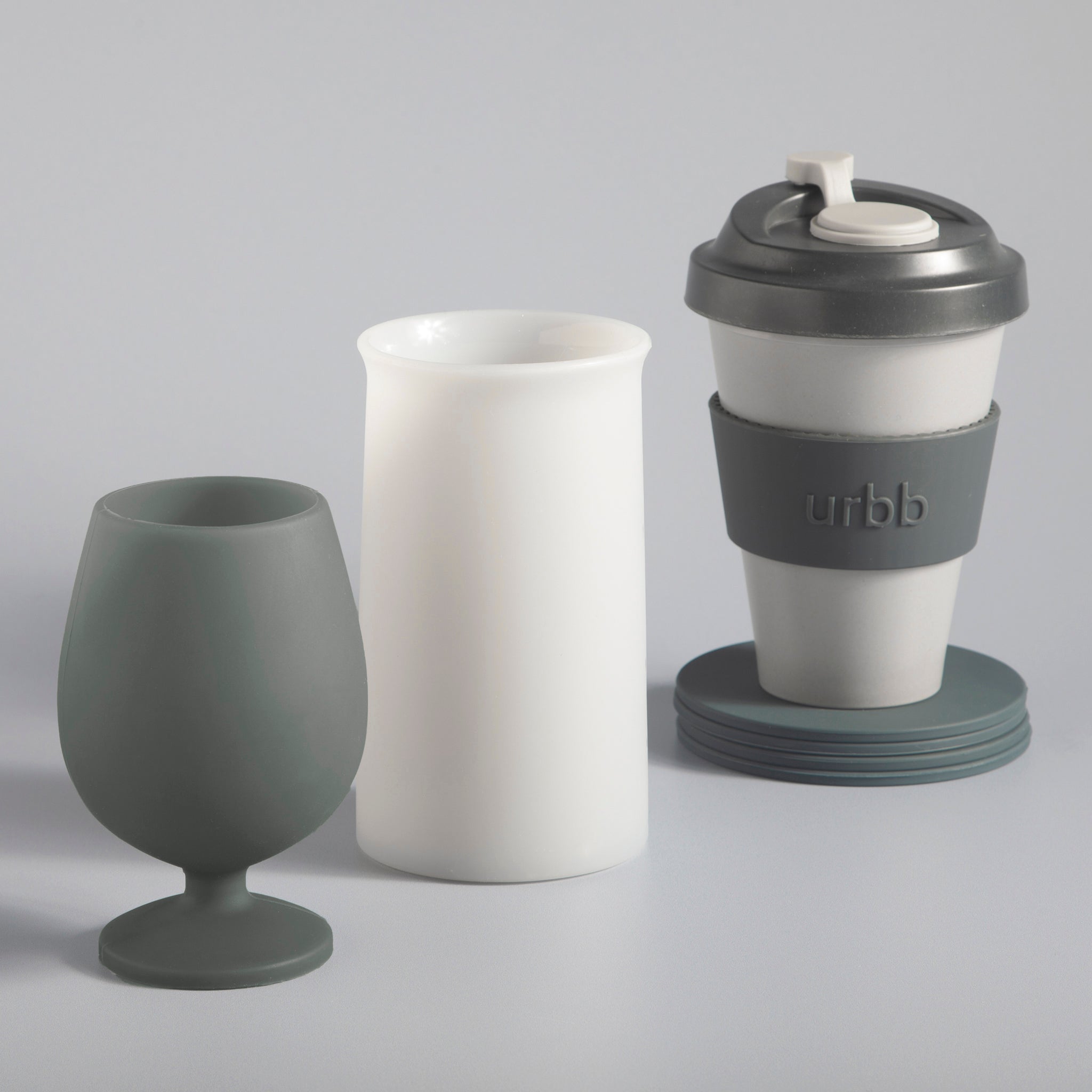 Porter Green | Ciss | Unbreakable Silicone Coasters | Smoke + Storm