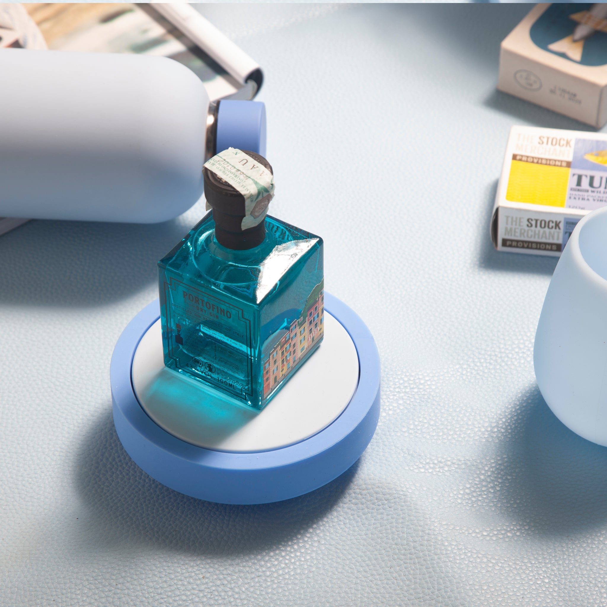 Porter Green | Ciss | Unbreakable Silicone Coasters | Sky + Kingfisher