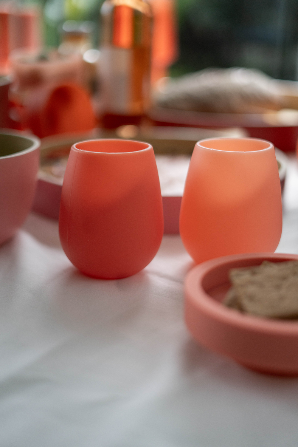 Porter Green | Fegg | Silicone Unbreakable Glasses | Terra + Peach