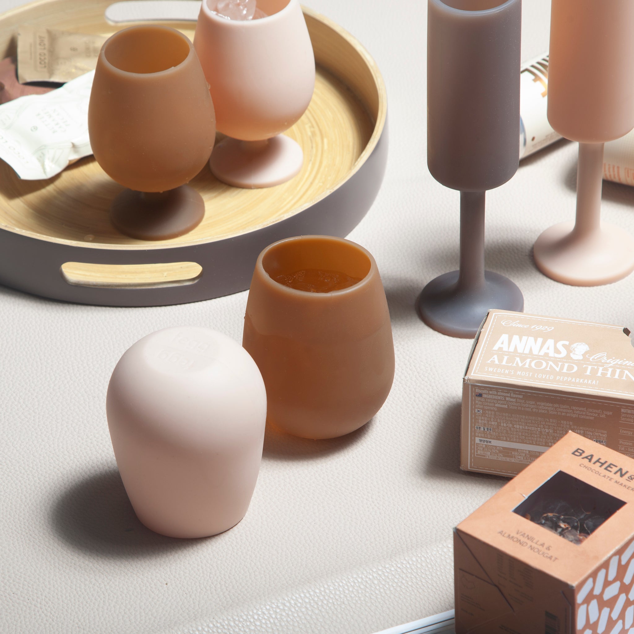 Porter Green | Fegg | Silicone Unbreakable Glasses | Latte + Donkey