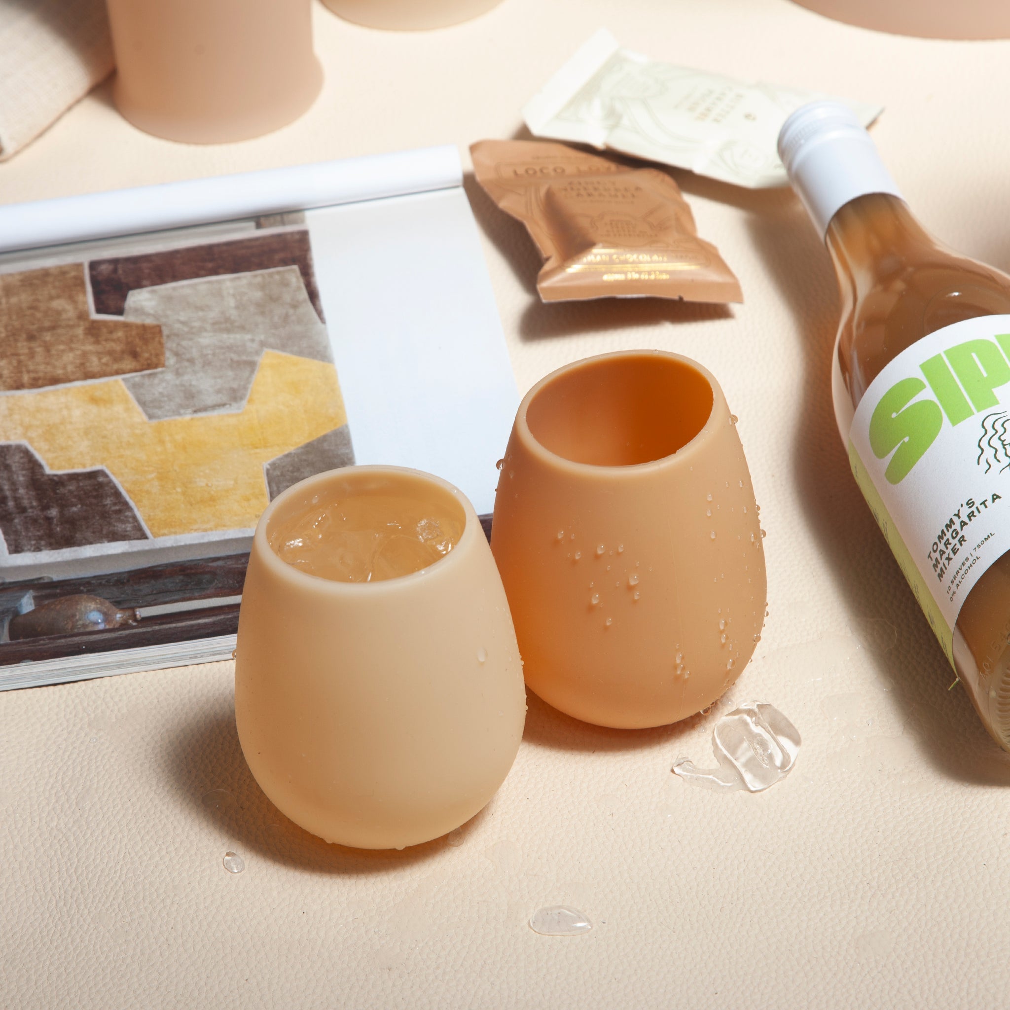 Porter Green | Fegg | Silicone Unbreakable Glasses | Wheat + Oat