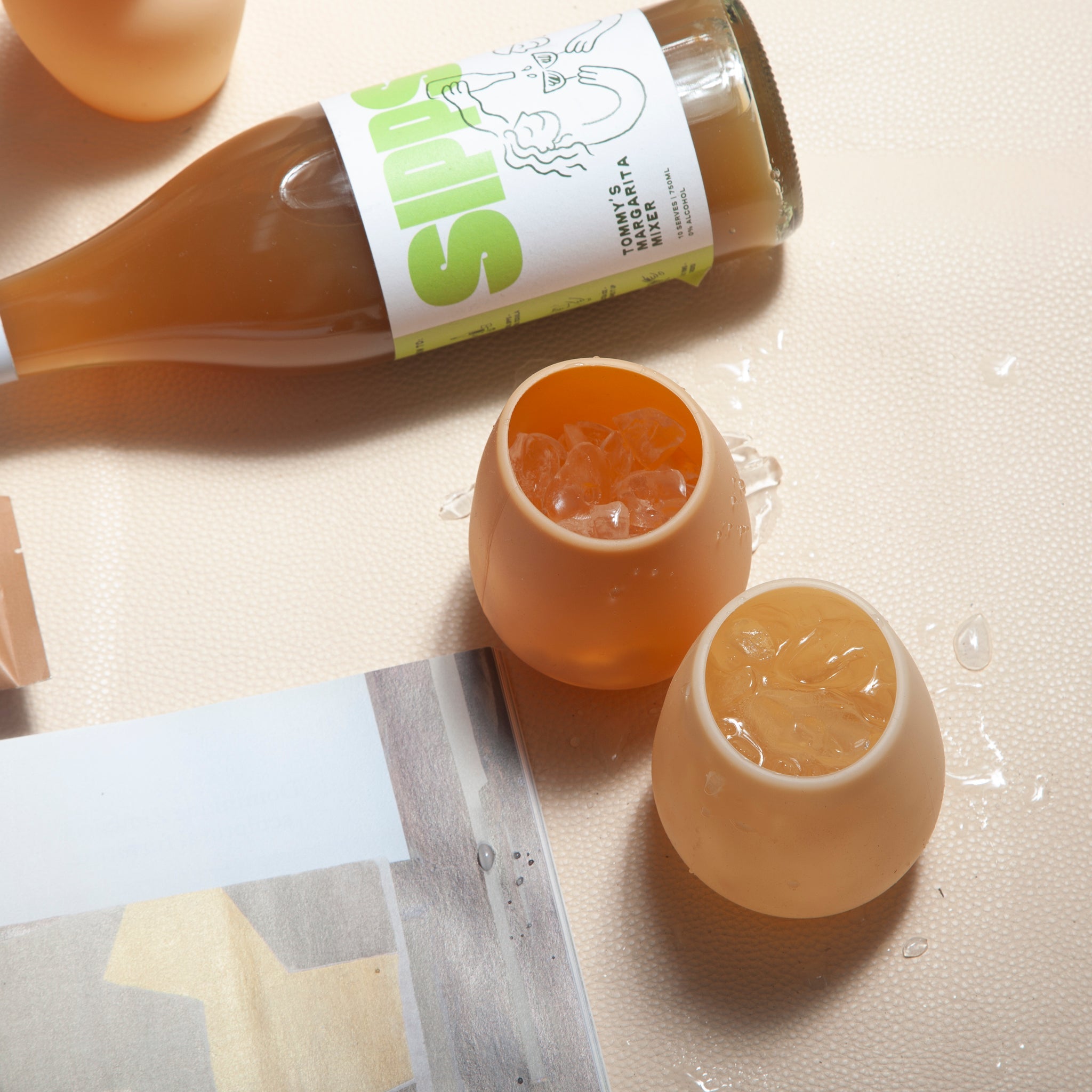 Porter Green | Fegg | Silicone Unbreakable Glasses | Wheat + Oat