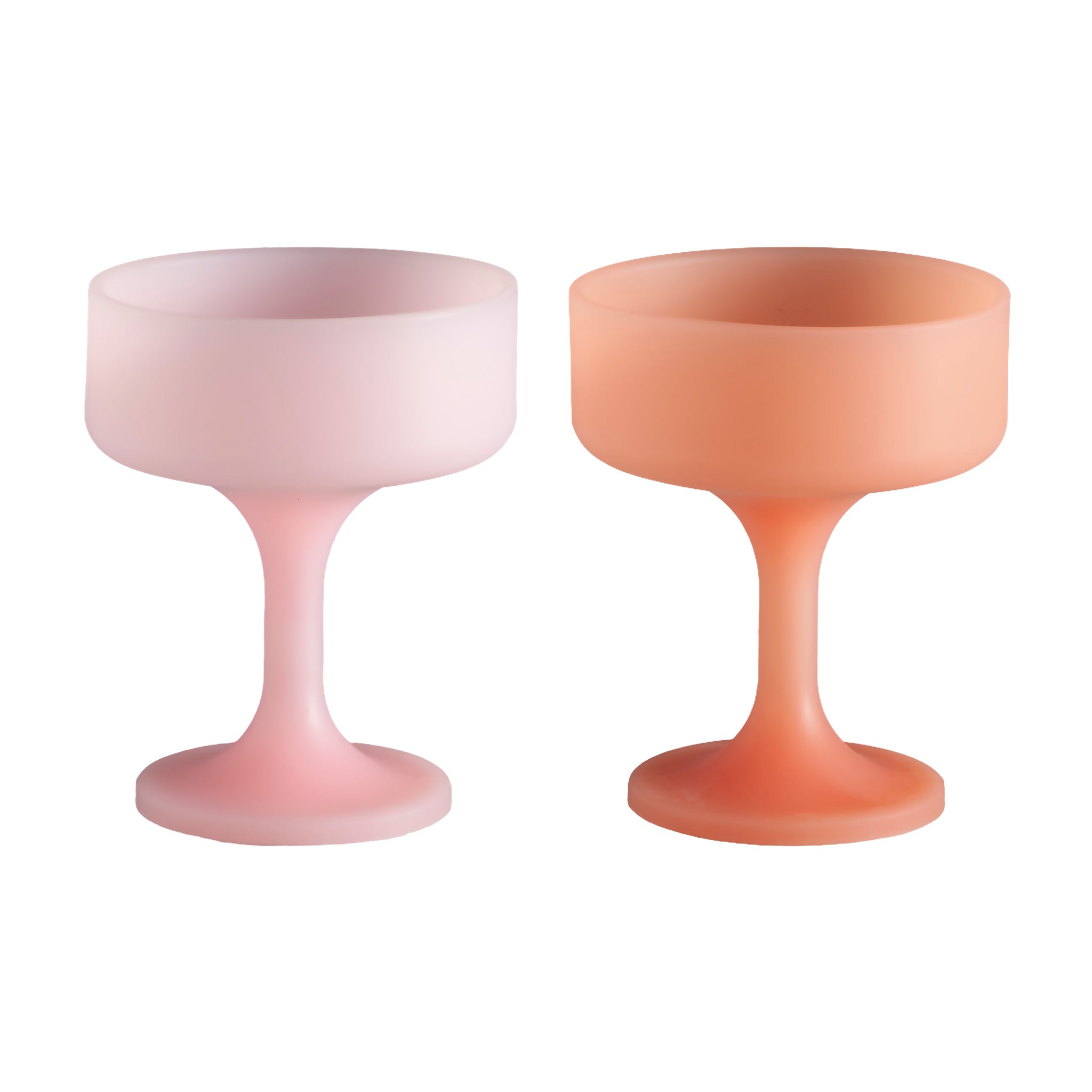 Porter Green | Mecc | Silicone Unbreakable Cocktail Glasses | Peach + Petal