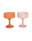 Porter Green | Mecc | Silicone Unbreakable Cocktail Glasses | Peach + Petal