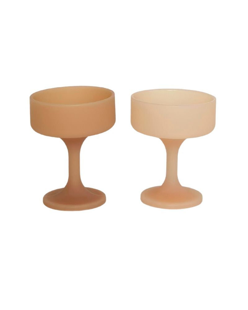 Porter Green | Mecc | Silicone Unbreakable Cocktail Glasses | Wheat + Oat