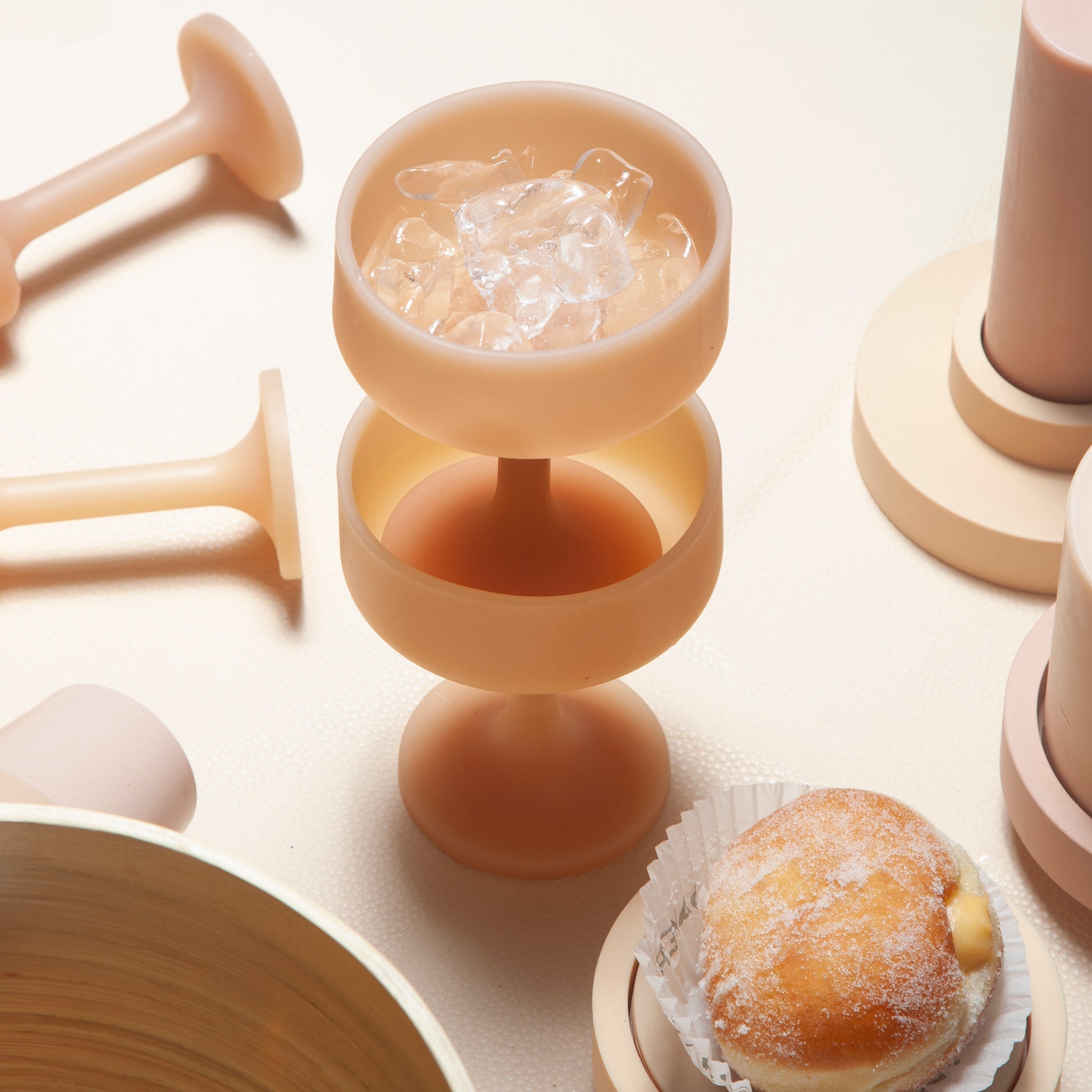 Porter Green | Mecc | Silicone Unbreakable Cocktail Glasses | Wheat + Oat