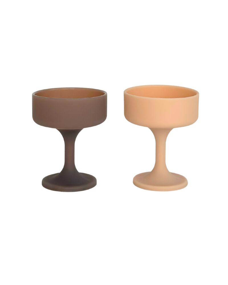 Porter Green | Mecc | Silicone Unbreakable Cocktail Glasses | Latte + Donkey