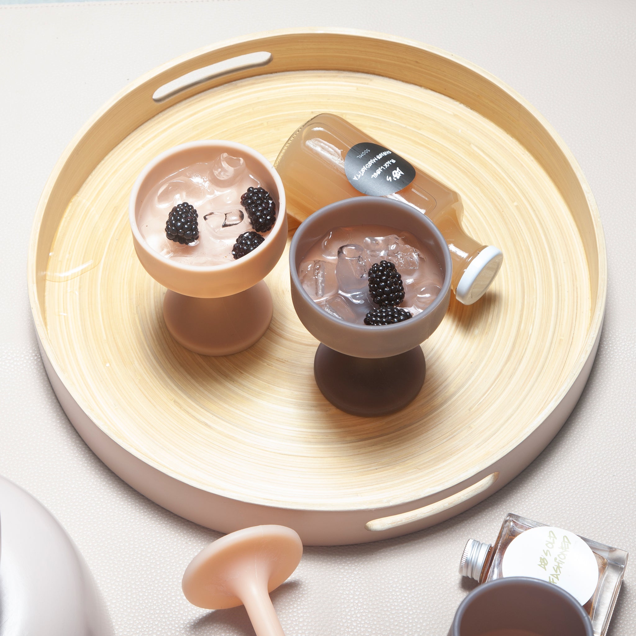 Porter Green | Mecc | Silicone Unbreakable Cocktail Glasses | Latte + Donkey