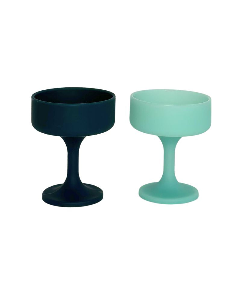 Porter Green | Mecc | Silicone Unbreakable Cocktail Glasses | Mist + Ink