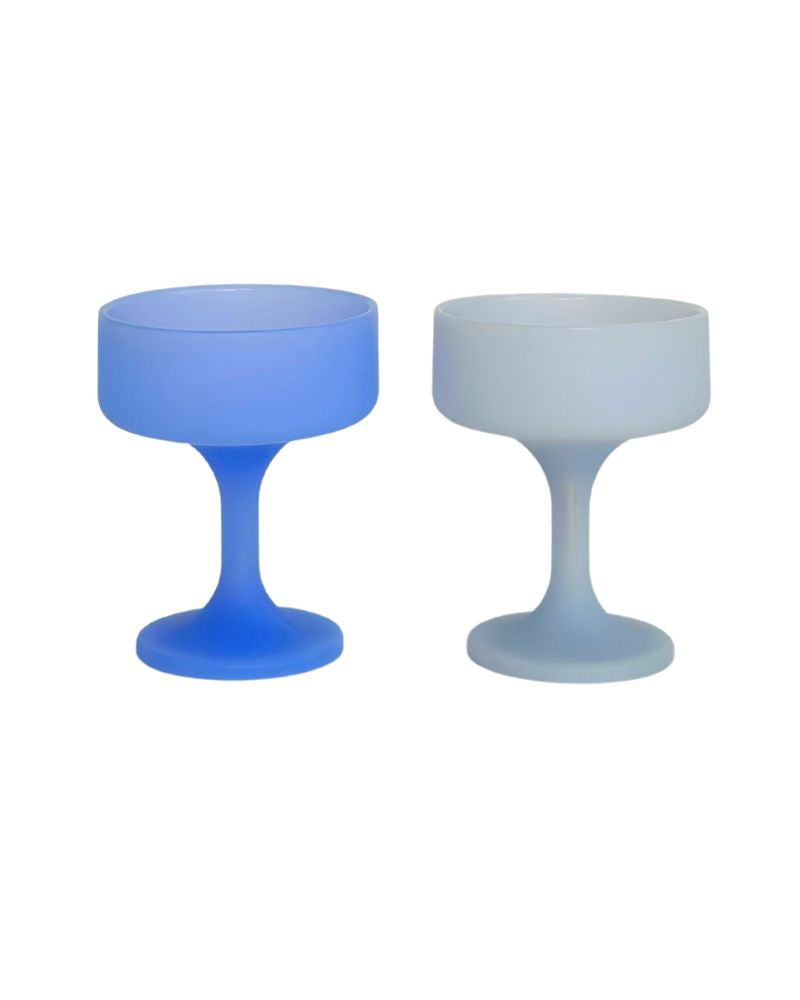 Porter Green | Mecc | Silicone Unbreakable Cocktail Glasses | Sky + Kingfisher