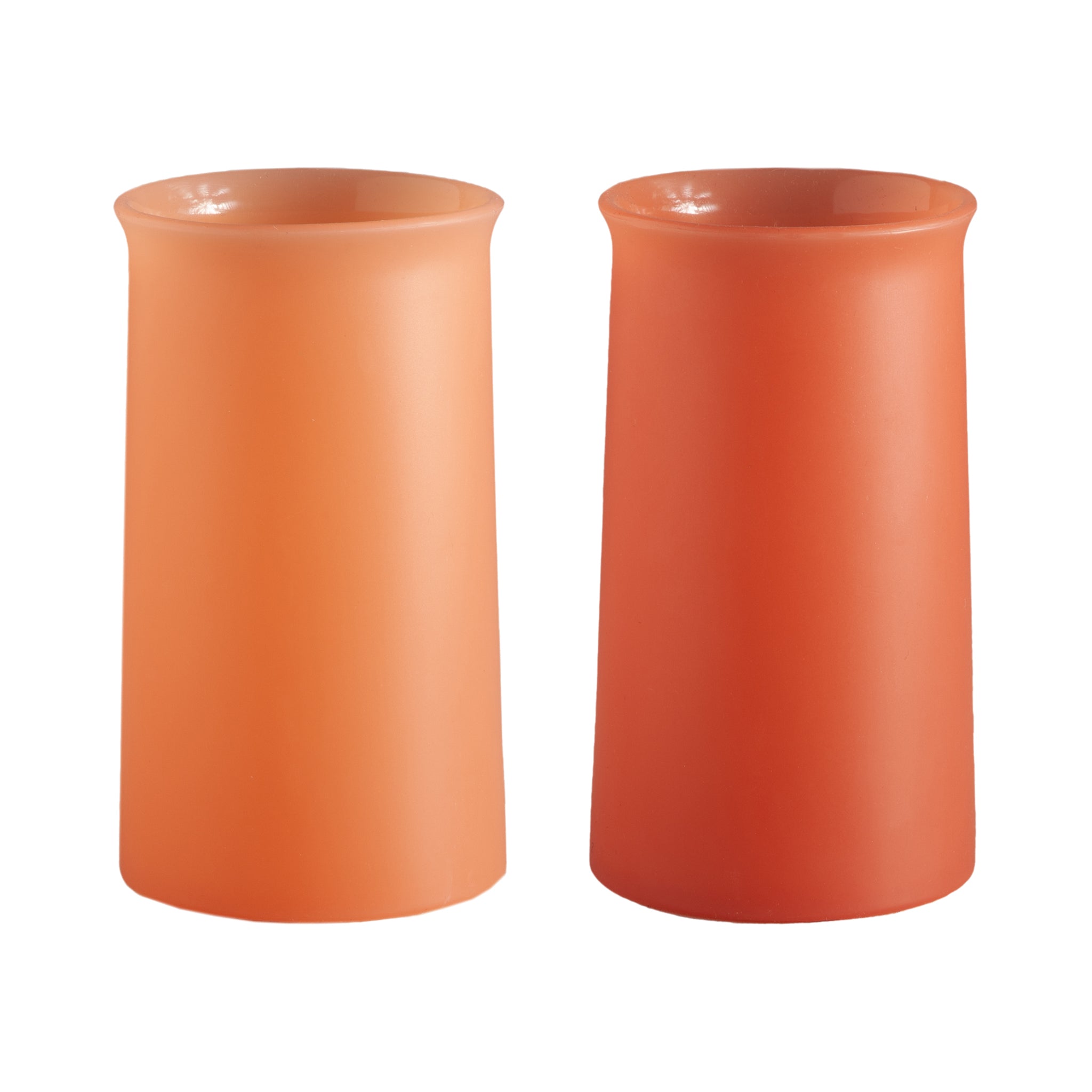 Porter Green | Stegg | Silicone Unbreakable Highball Glasses | Terra + Peach