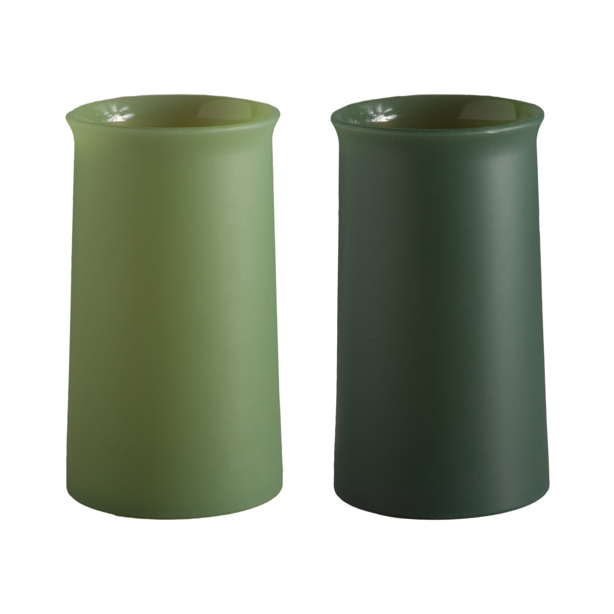 Porter Green | Stegg | Silicone Unbreakable Highball Glasses | Sage + Olive